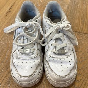 Nike Air Force 1 white size 4.5Y